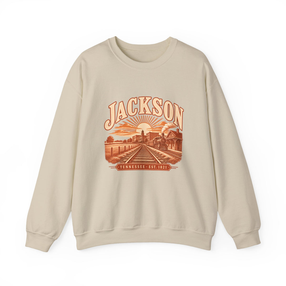 Jackson Engraved Valley Crewneck Sweatshirt