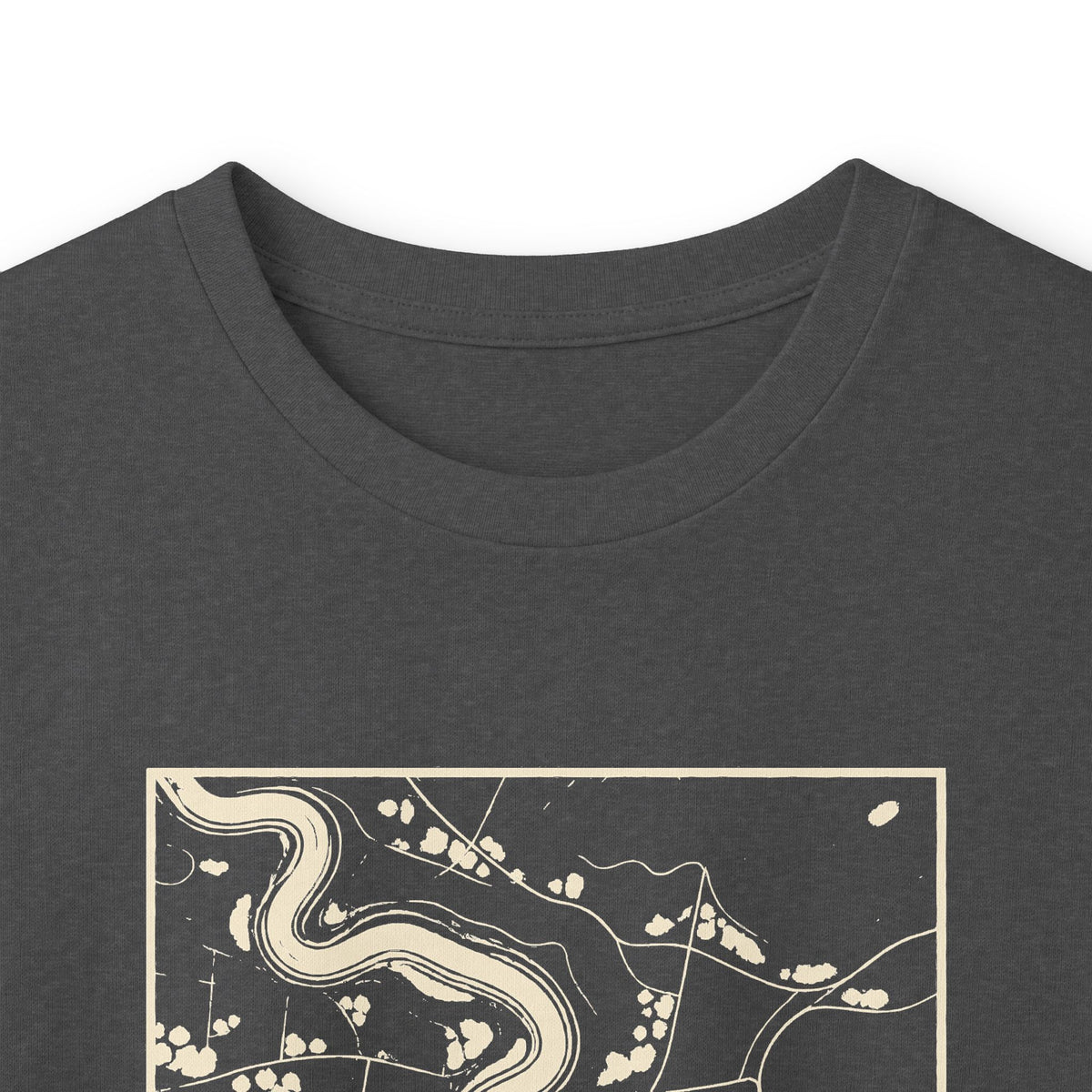 Murfreesboro Topo Map Long Sleeve T-Shirt