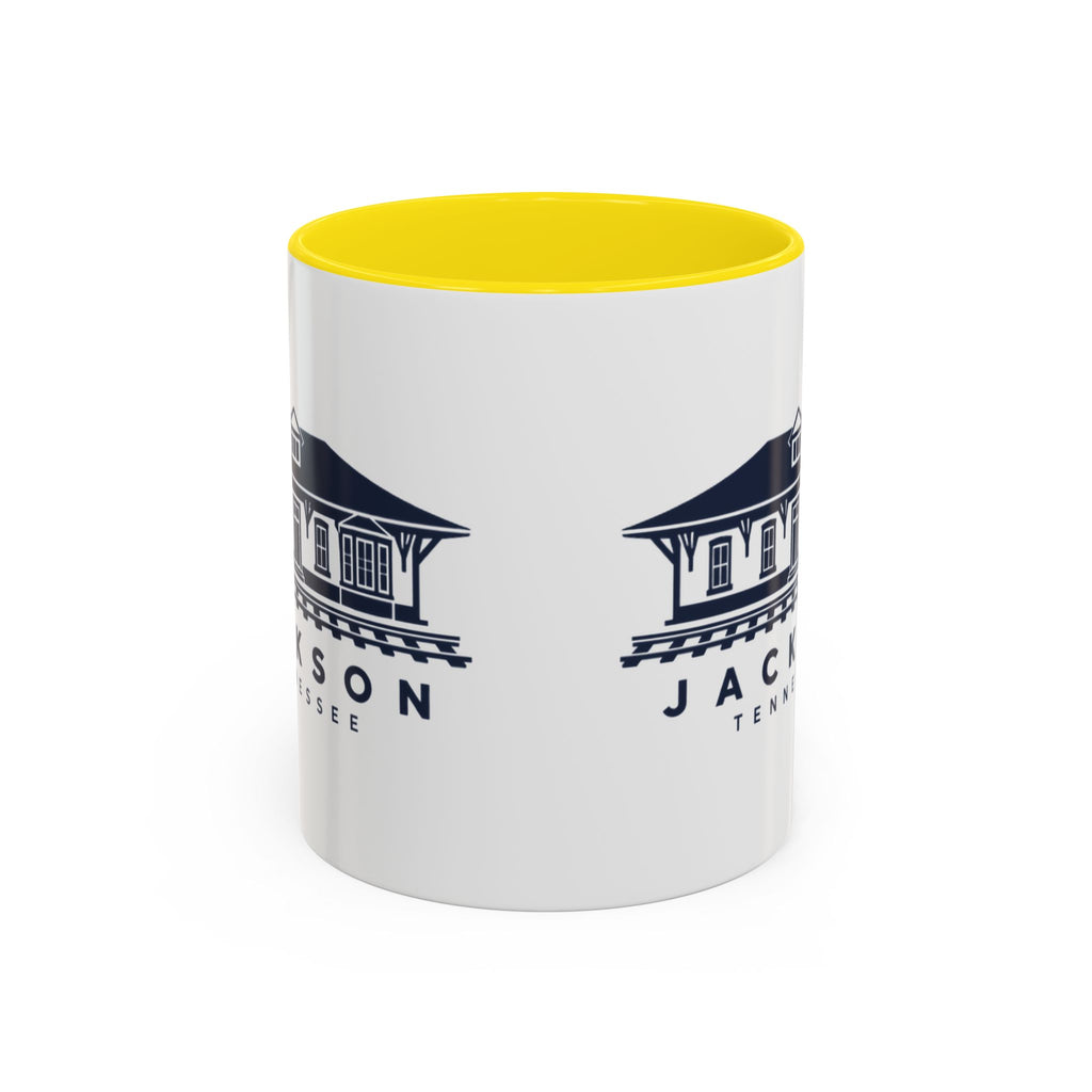 Jackson Train Depot Accent Mug