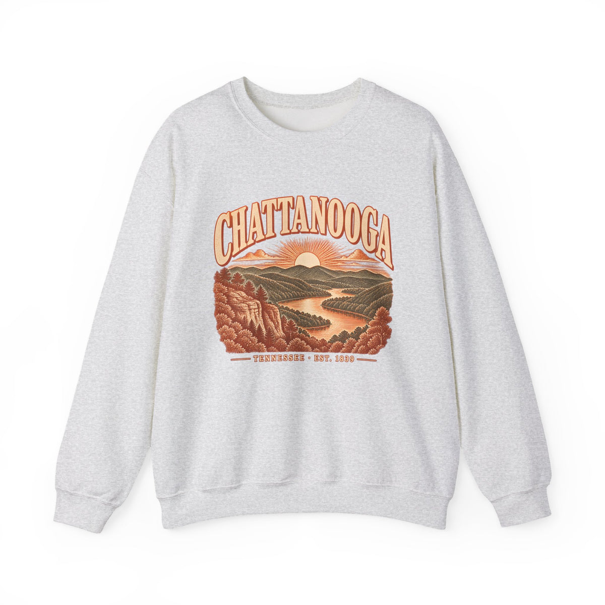 Chattanooga Engraved Valley Crewneck Sweatshirt