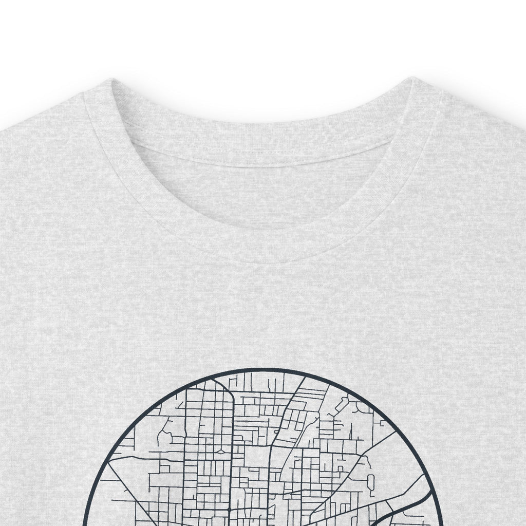 Jackson Street Map Long Sleeve T-Shirt