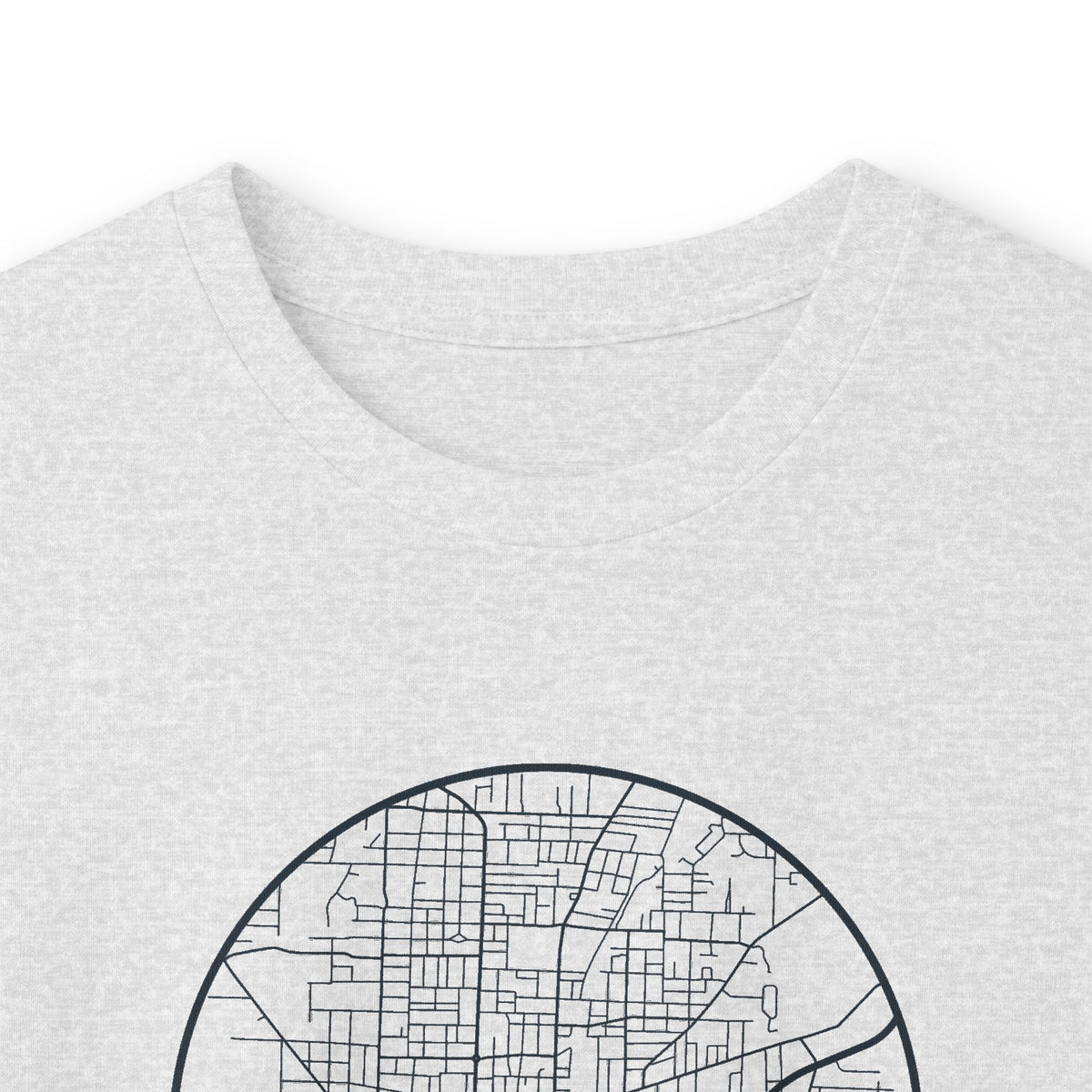 Jackson Street Map Long Sleeve T-Shirt