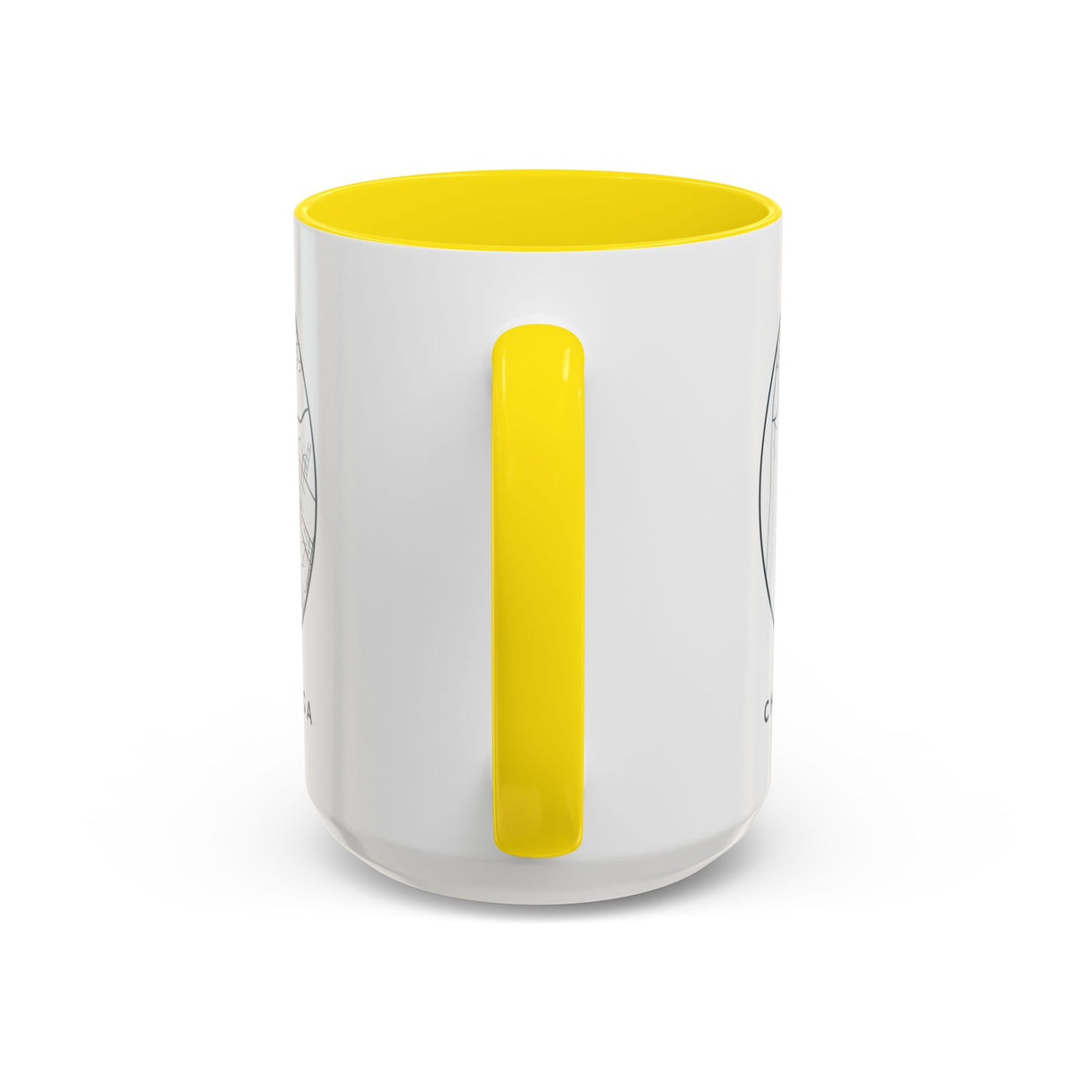 Chattanooga Street Map Accent Mug