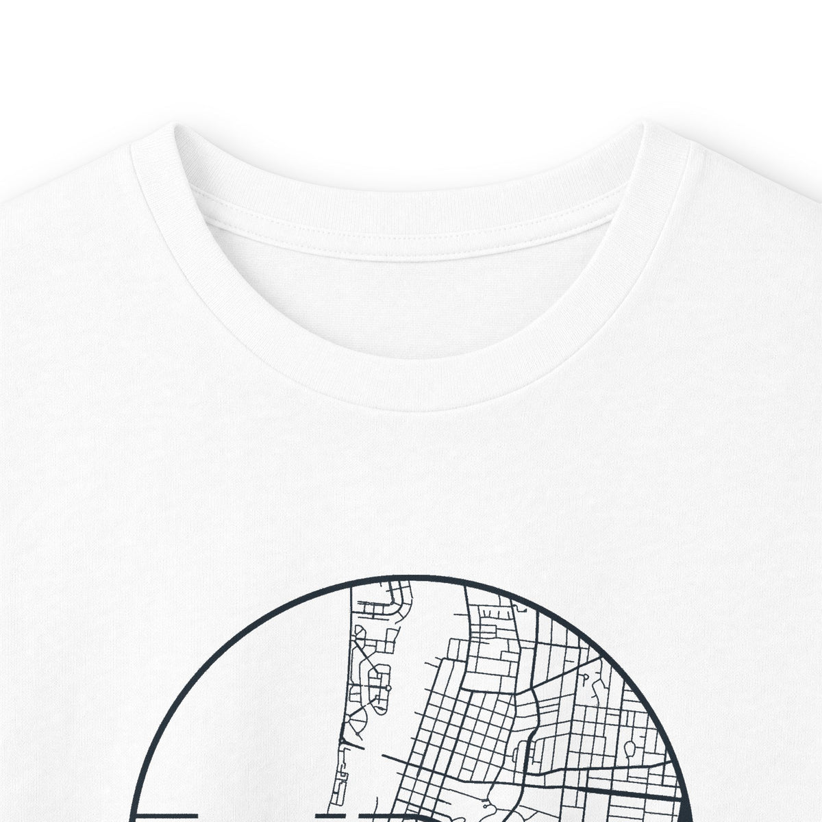 Memphis Street Map Long Sleeve T-Shirt