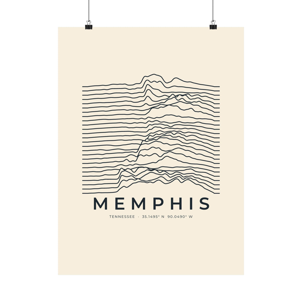Memphis Ridgeline Poster