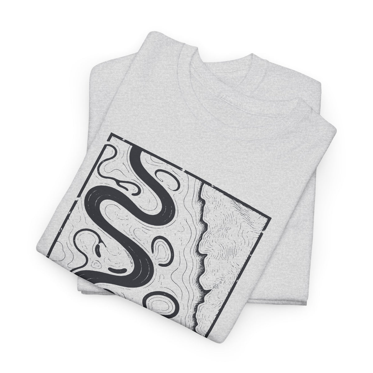 Memphis Topo Map T-Shirt
