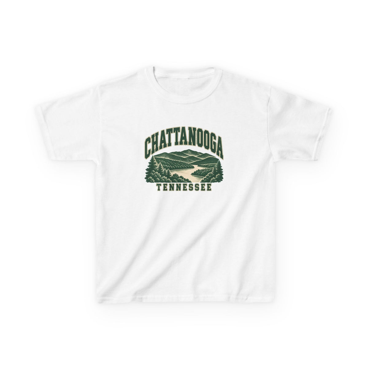 Chattanooga Vintage Varsity Kids T-Shirt