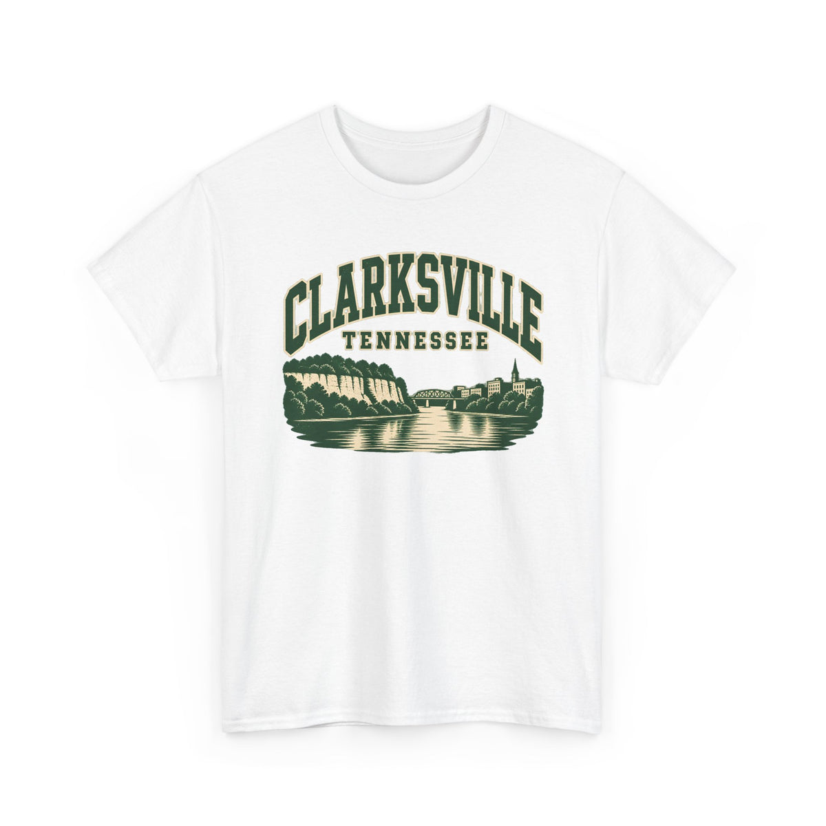 Clarksville Vintage Varsity T-Shirt