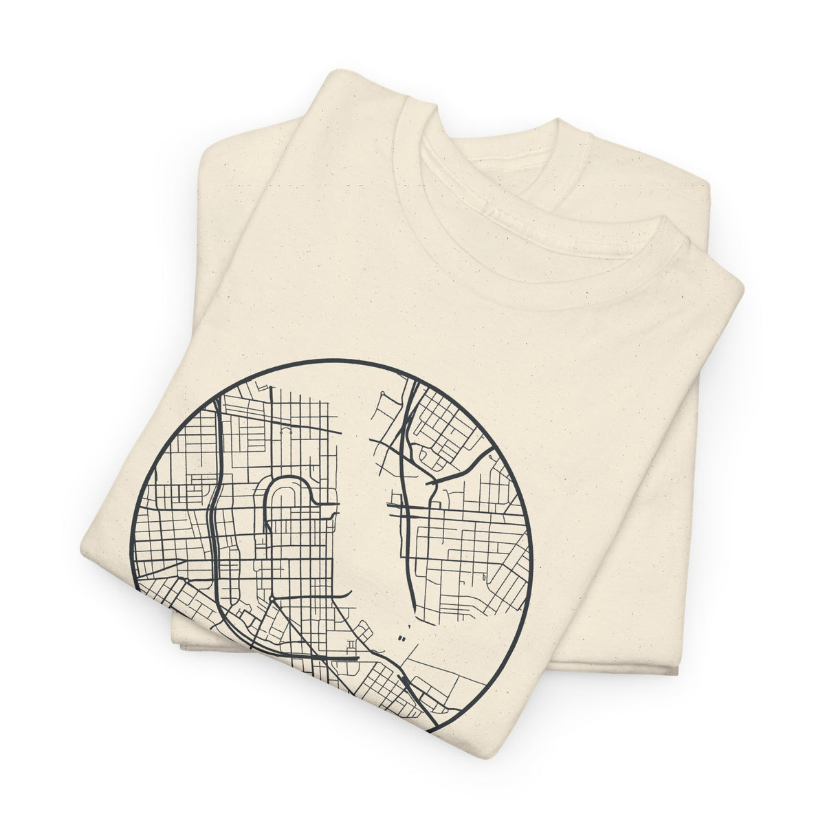 Nashville Street Map T-Shirt