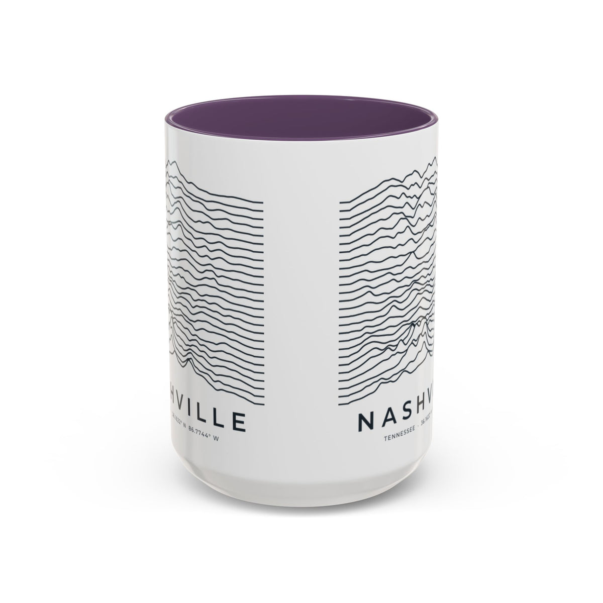 Nashville Ridgeline Accent Mug