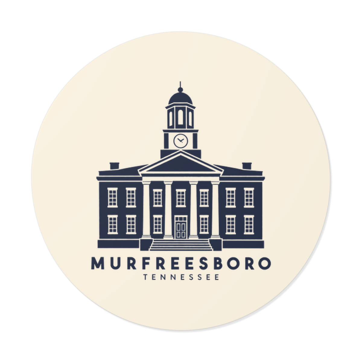 Murfreesboro Rutherford County Courthouse Sticker
