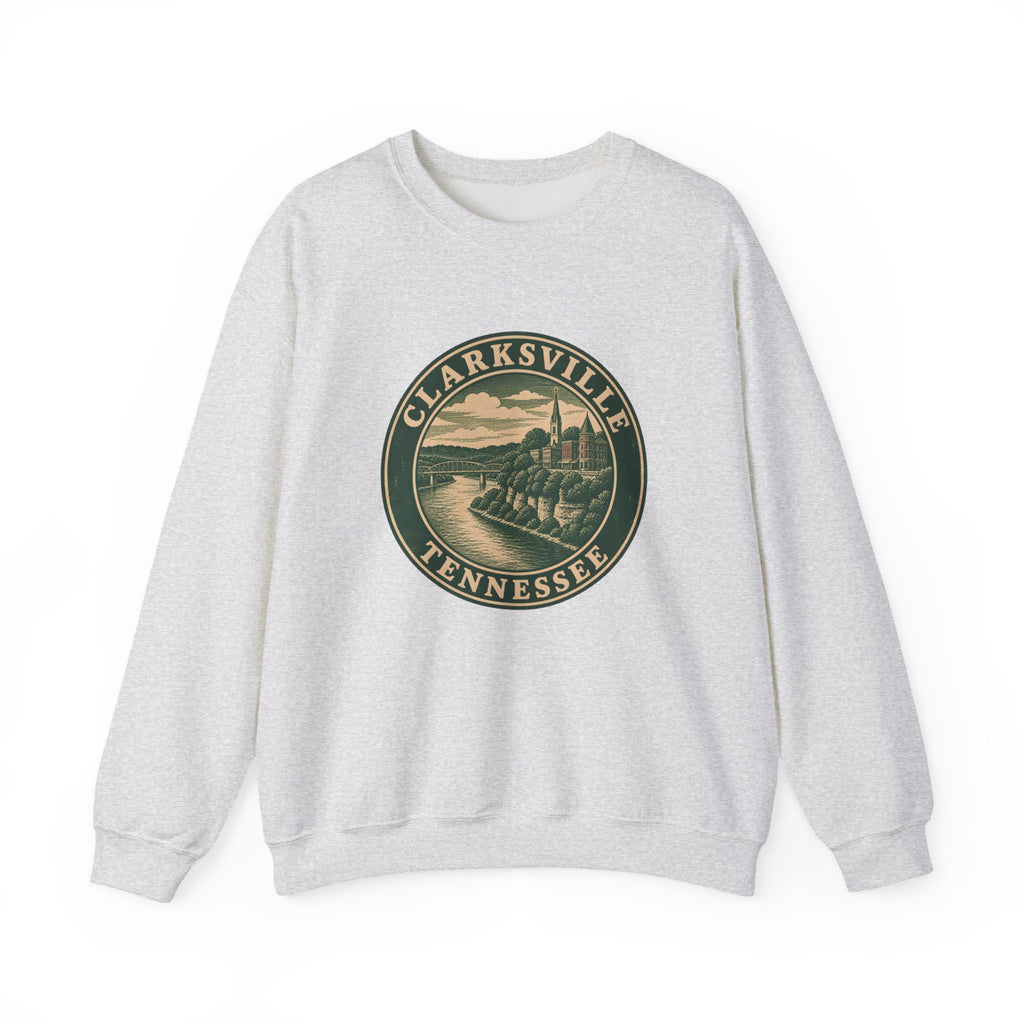 Clarksville Park Badge Crewneck Sweatshirt