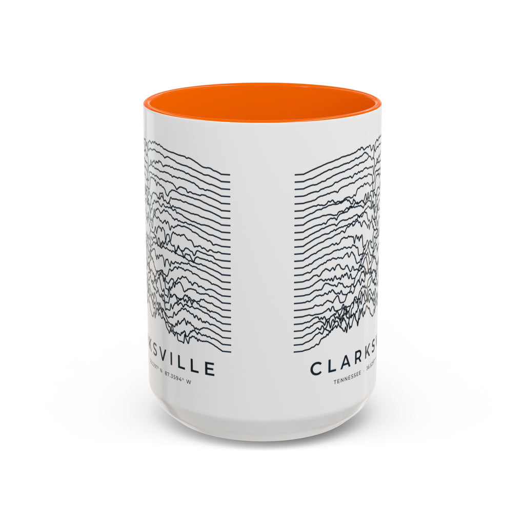 Clarksville Ridgeline Accent Mug