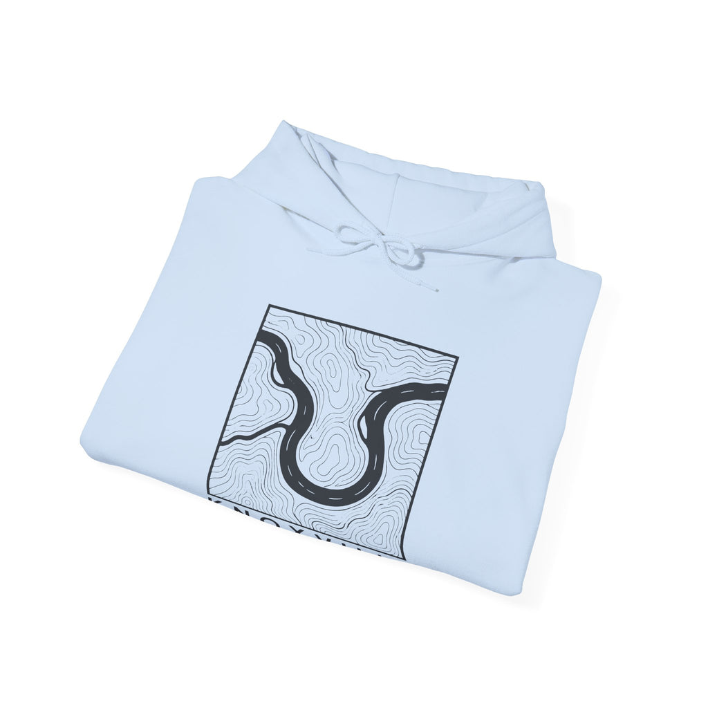 Knoxville Topo Map Hoodie