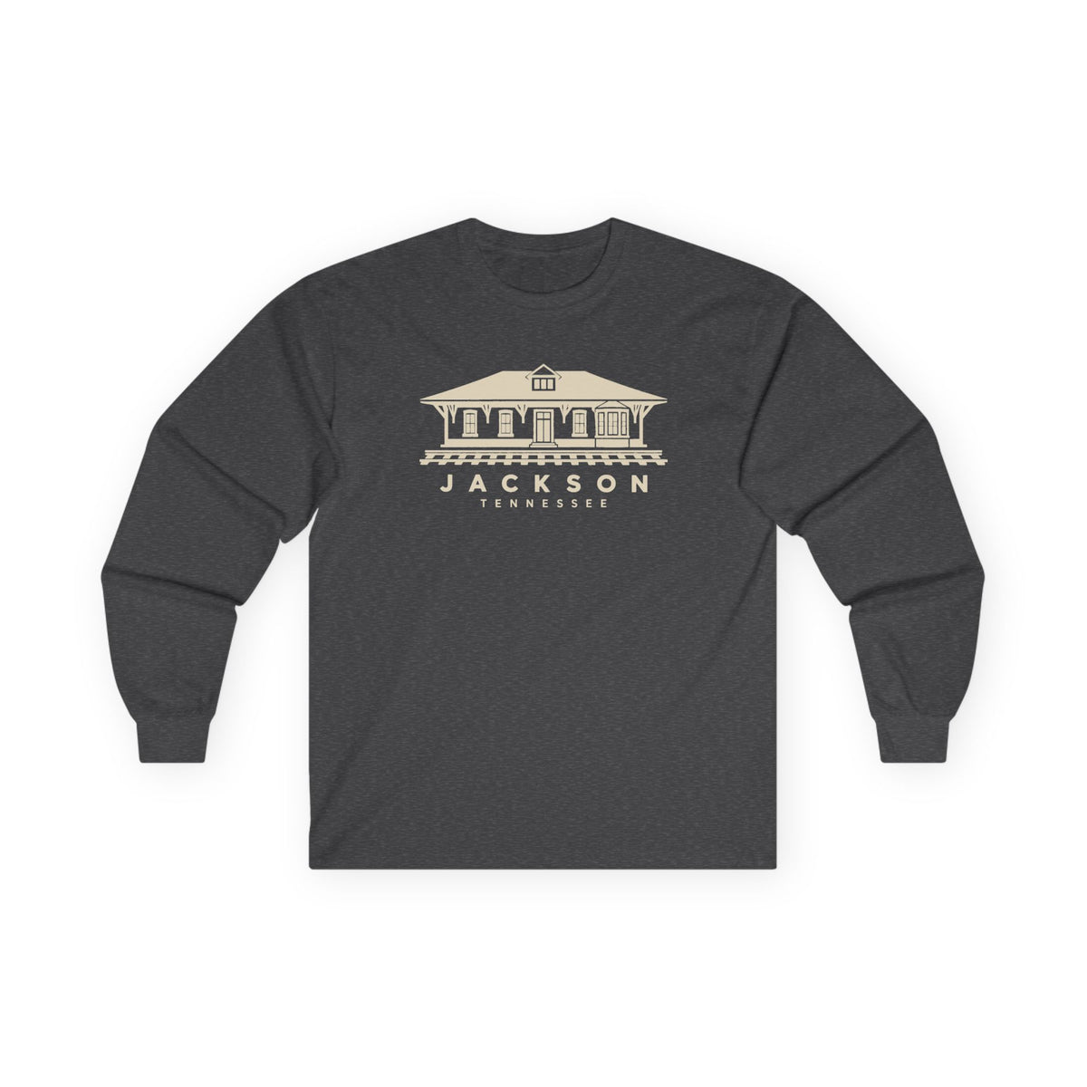 Jackson Train Depot Long Sleeve T-Shirt