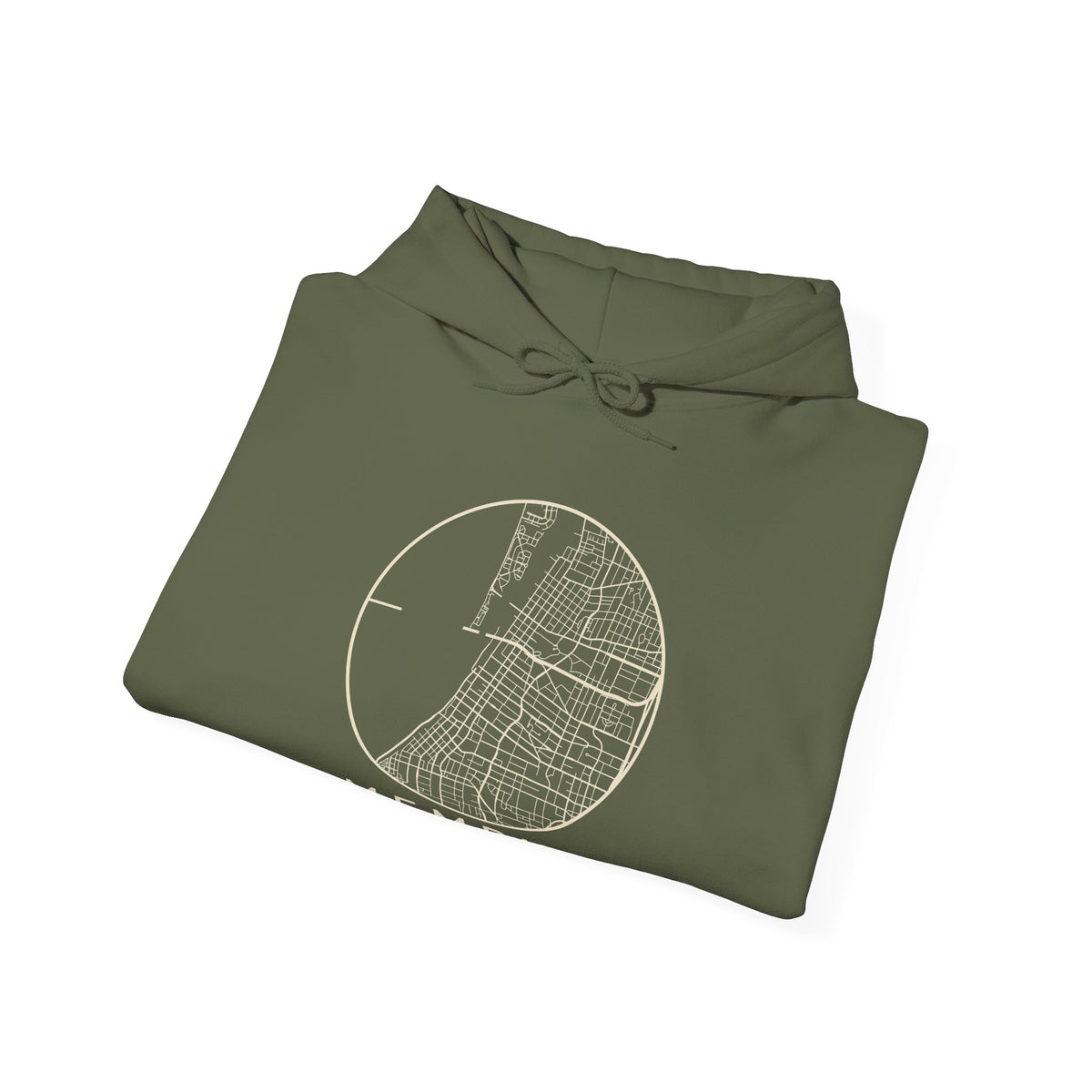 Memphis Street Map Hoodie