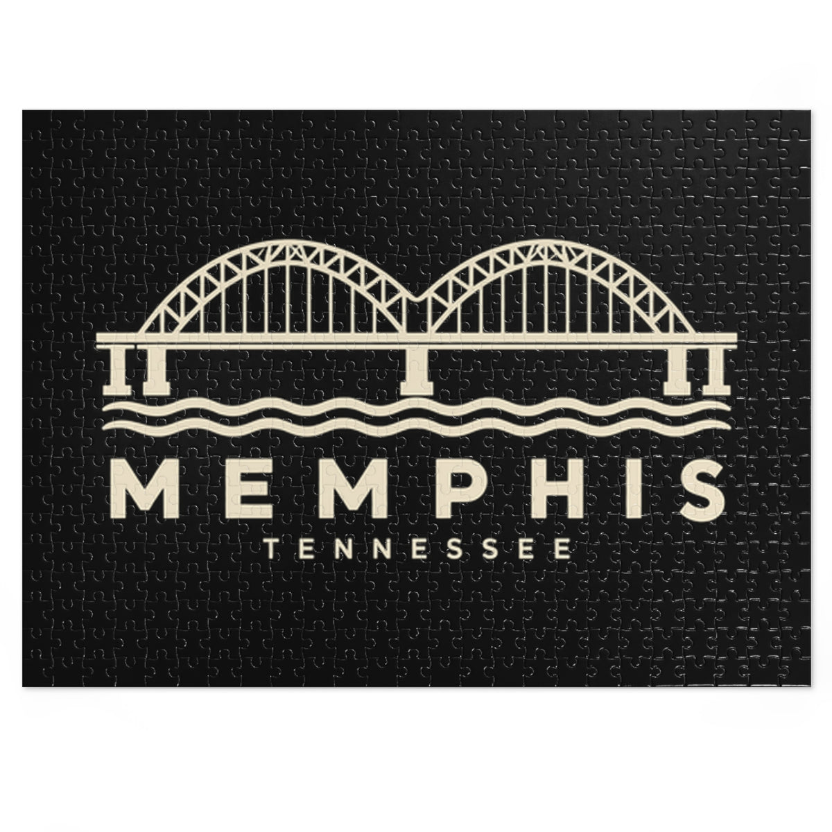 Memphis Hernando de Soto Bridge Puzzle (Black)