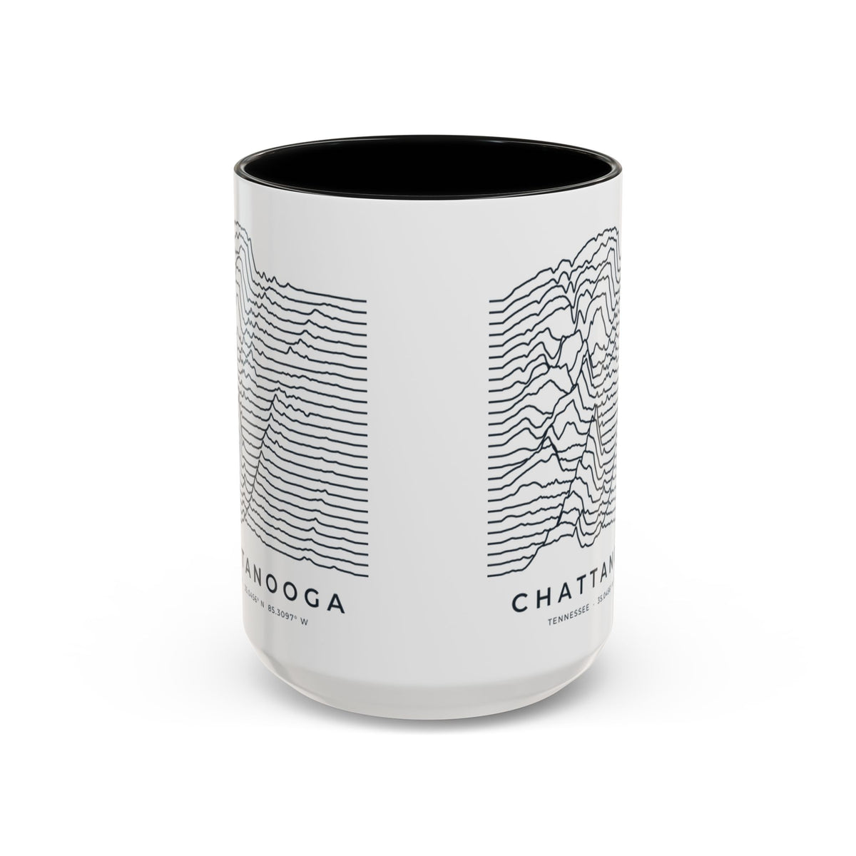 Chattanooga Ridgeline Accent Mug