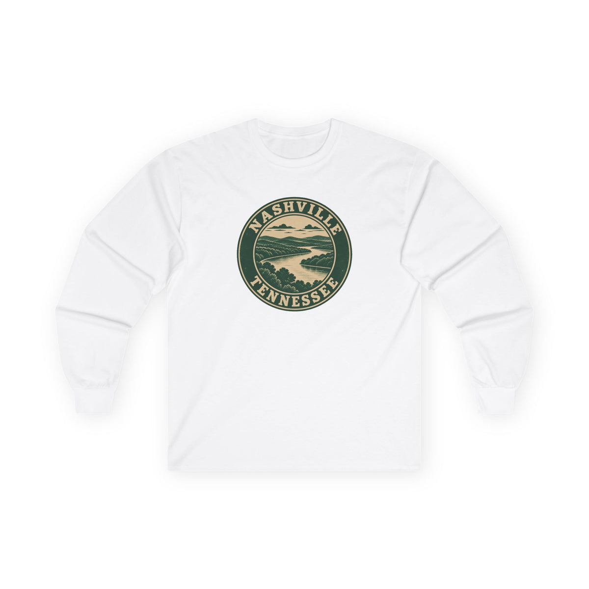 Nashville Park Badge Long Sleeve T-Shirt