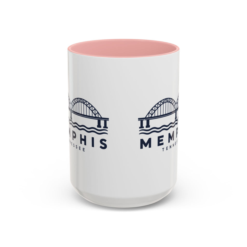 Memphis Hernando de Soto Bridge Accent Mug