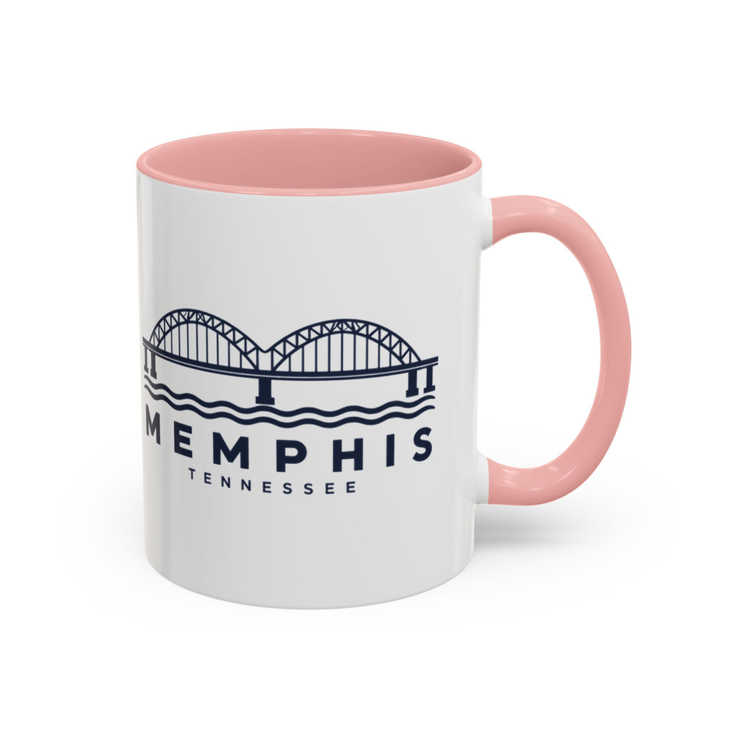 Memphis Hernando de Soto Bridge Accent Mug