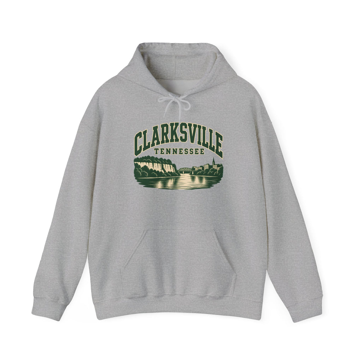 Clarksville Vintage Varsity Hoodie