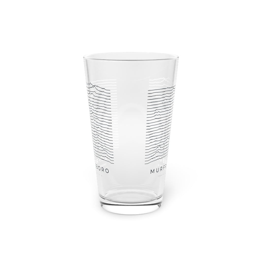 Murfreesboro Ridgeline Pint Glass