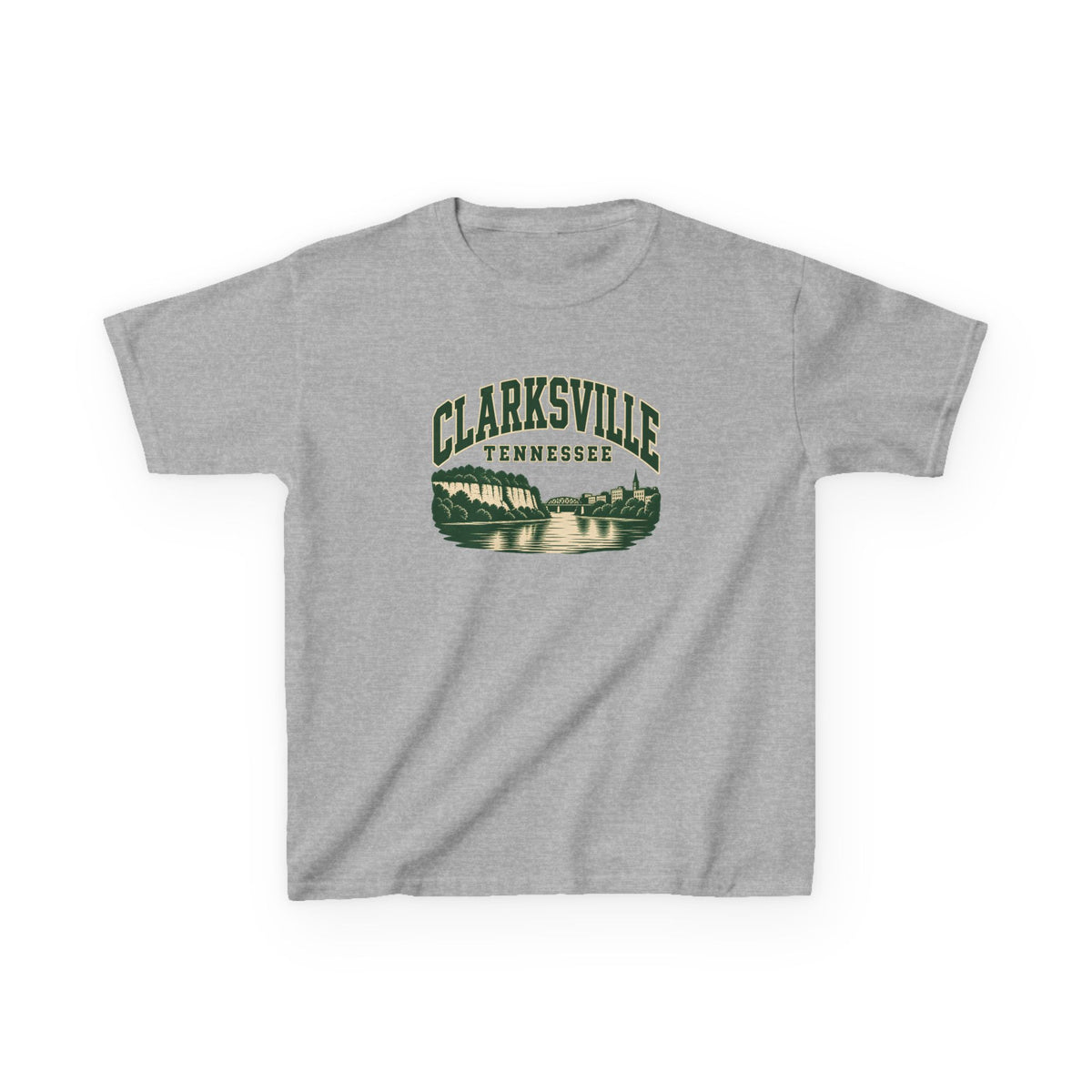 Clarksville Vintage Varsity Kids T-Shirt