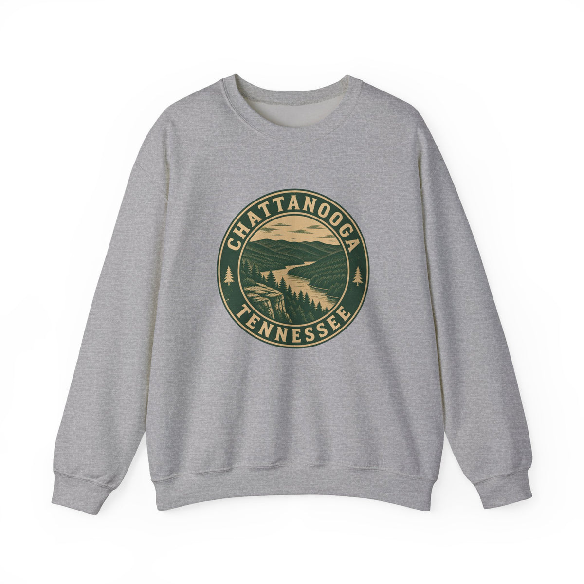 Chattanooga Park Badge Crewneck Sweatshirt