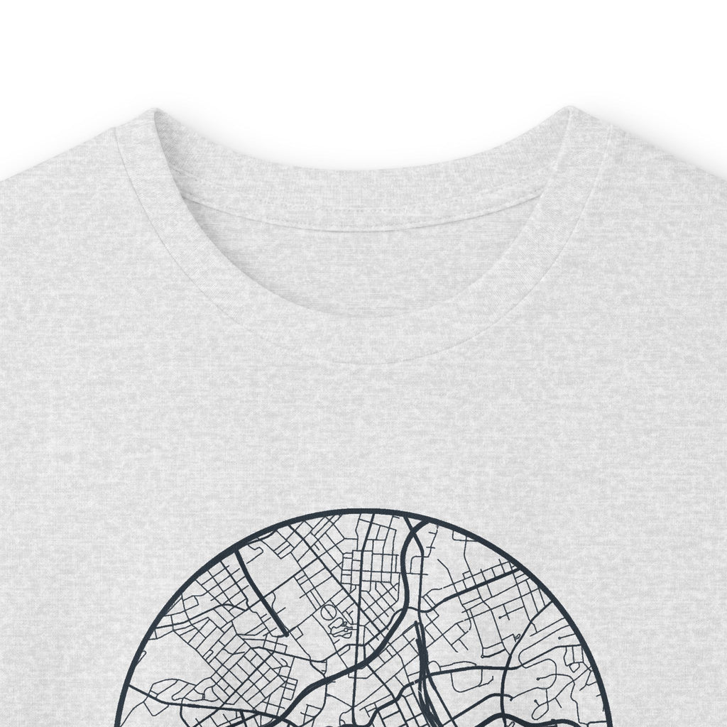 Knoxville Street Map Long Sleeve T-Shirt
