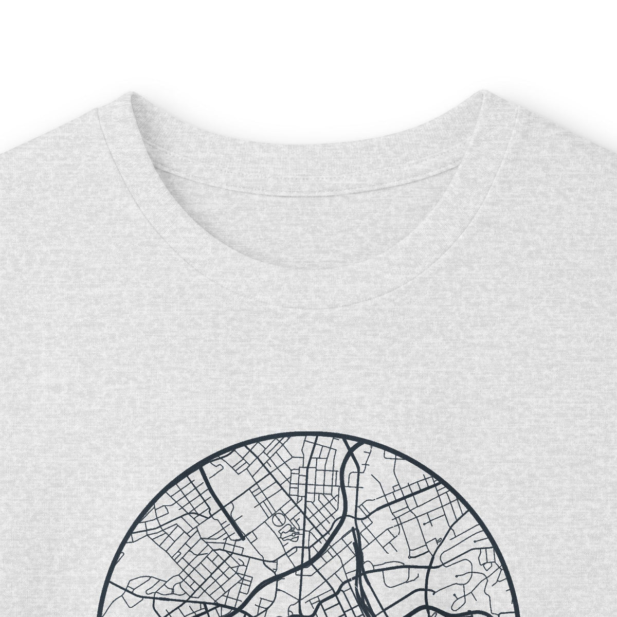 Knoxville Street Map Long Sleeve T-Shirt
