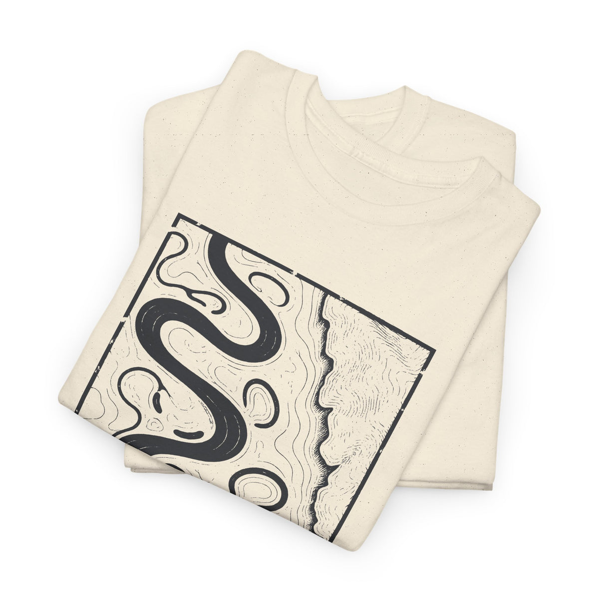Memphis Topo Map T-Shirt