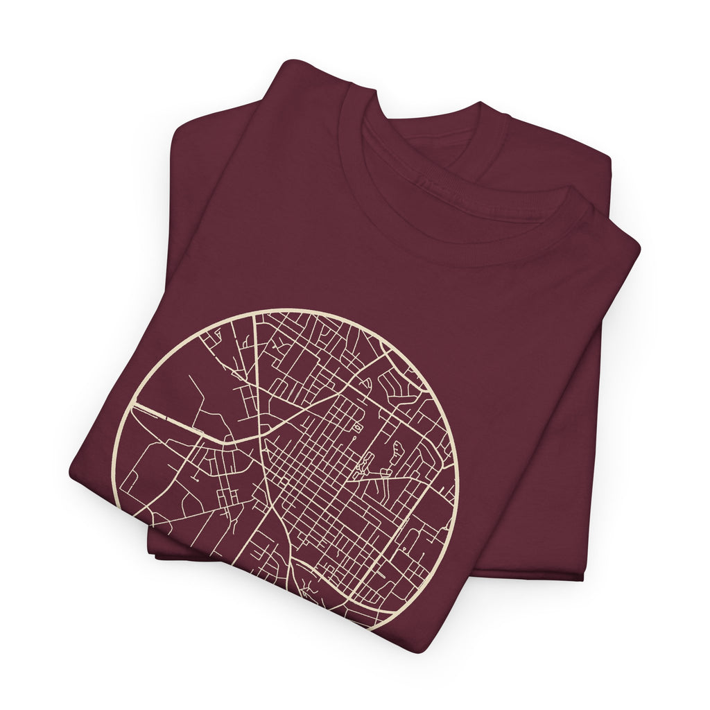 Murfreesboro Street Map T-Shirt