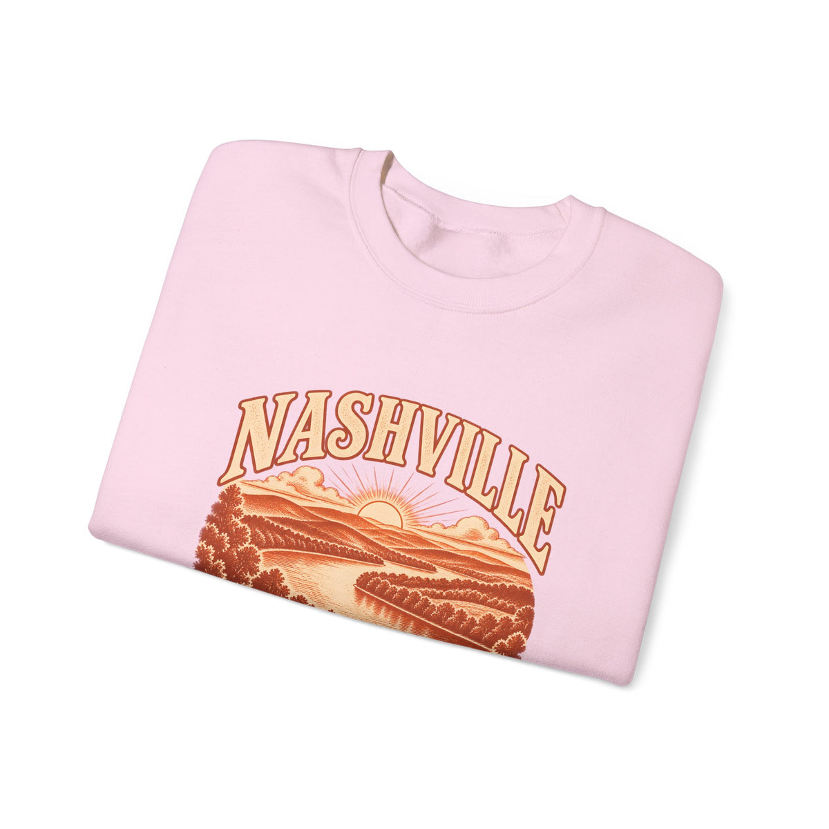 Nashville Engraved Valley Crewneck Sweatshirt