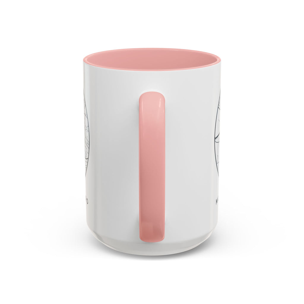 Murfreesboro Street Map Accent Mug