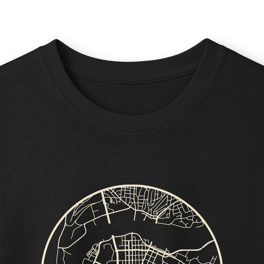 Chattanooga Street Map Long Sleeve T-Shirt
