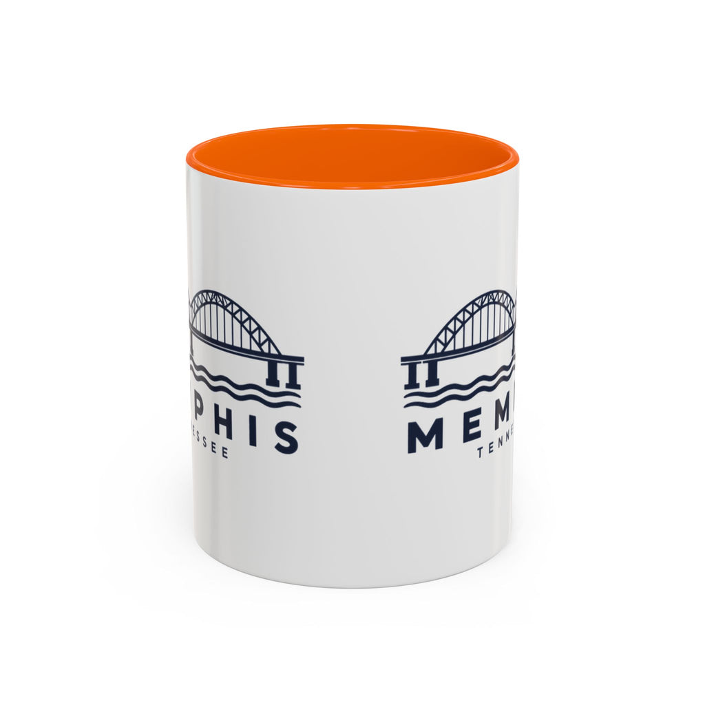 Memphis Hernando de Soto Bridge Accent Mug