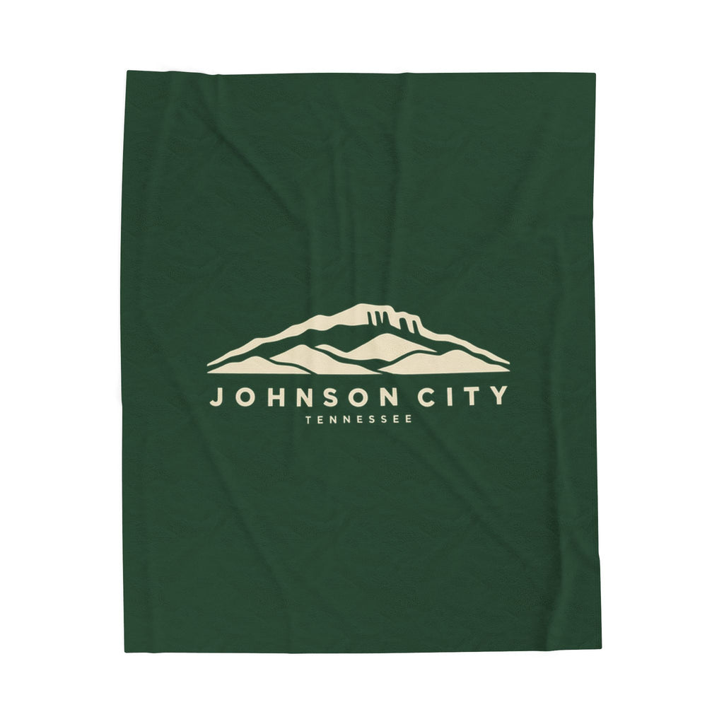 Johnson City Buffalo Mountain Blanket (Forest Green)