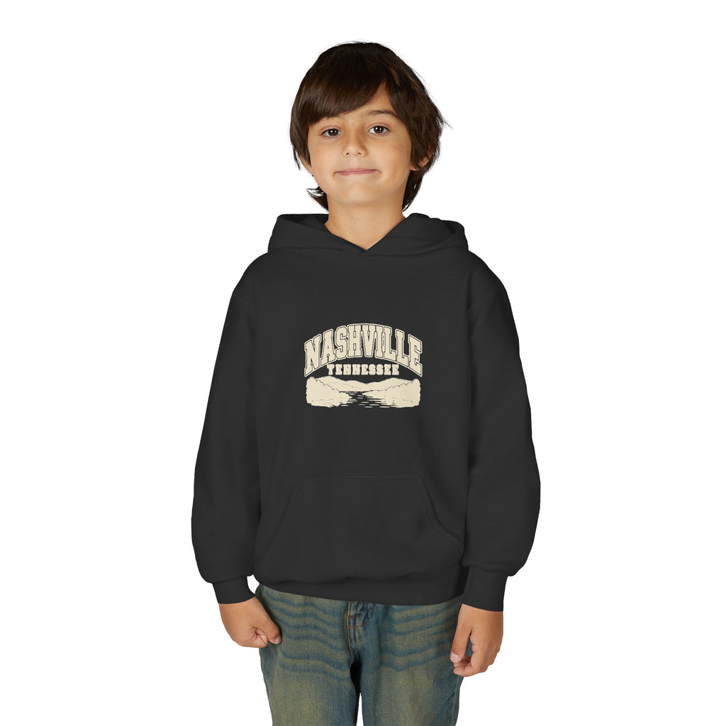 Nashville Vintage Varsity Kids Hoodie