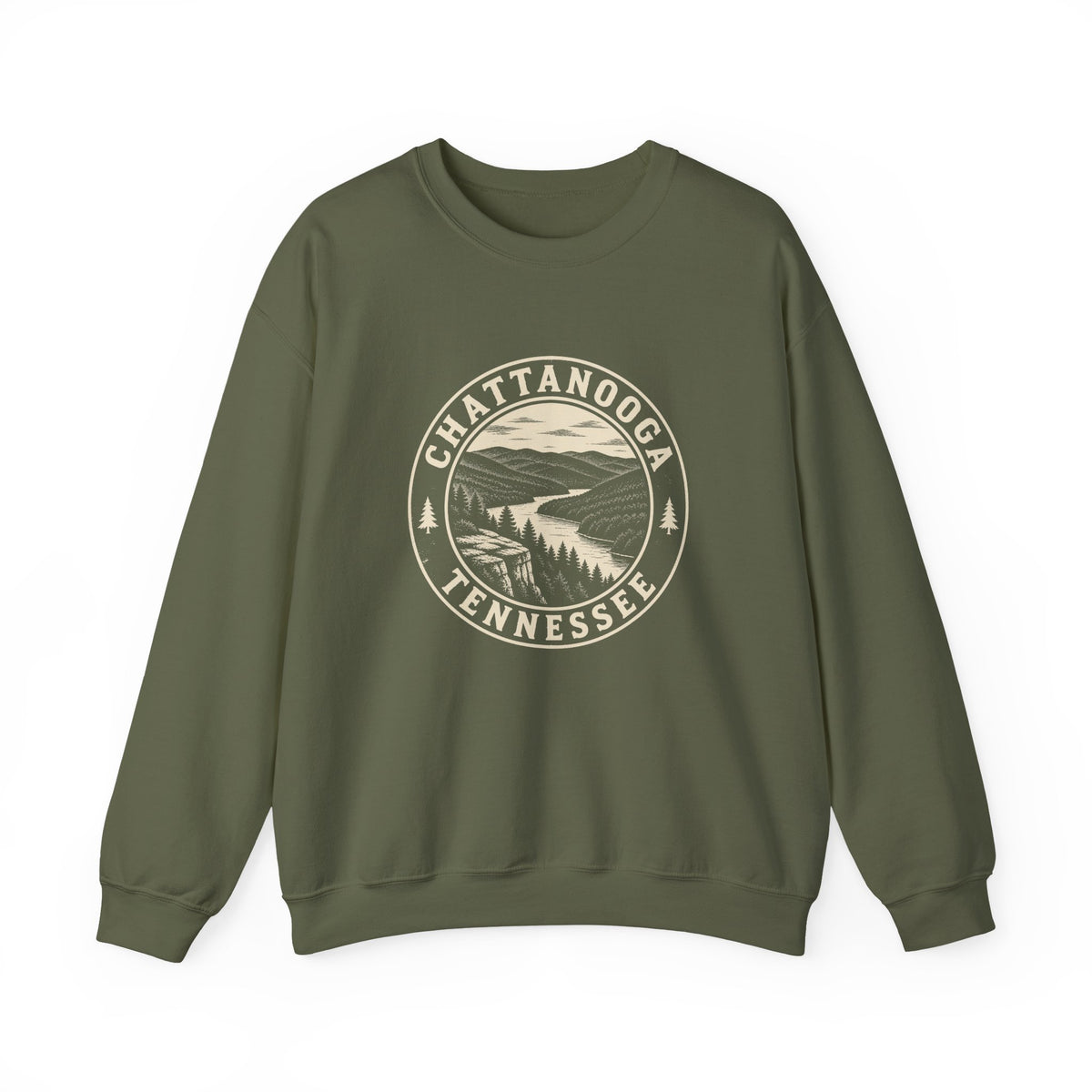 Chattanooga Park Badge Crewneck Sweatshirt