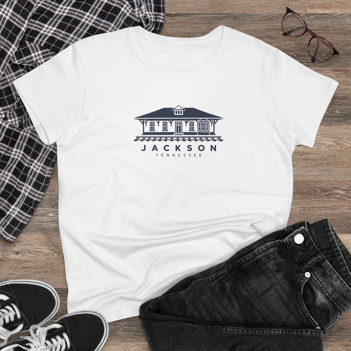 Jackson Train Depot Women's T-Shirt