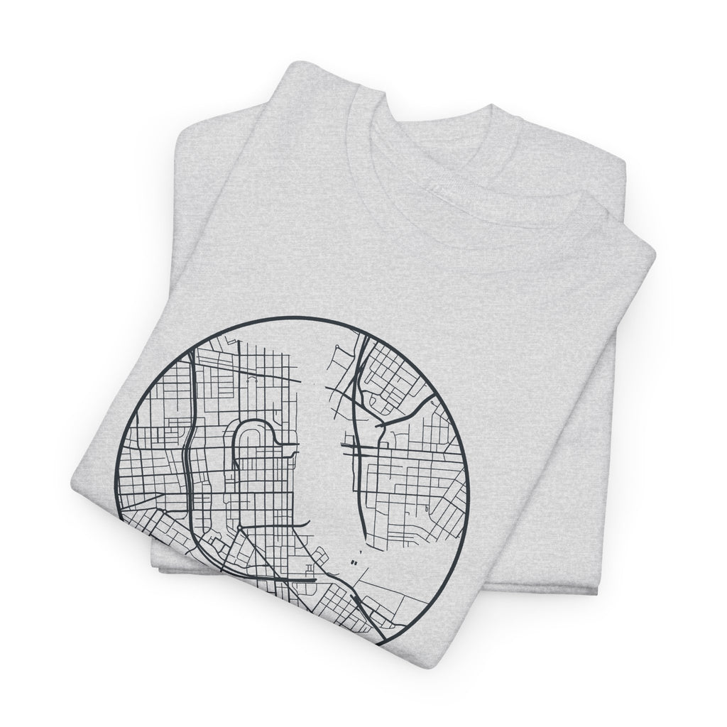 Nashville Street Map T-Shirt