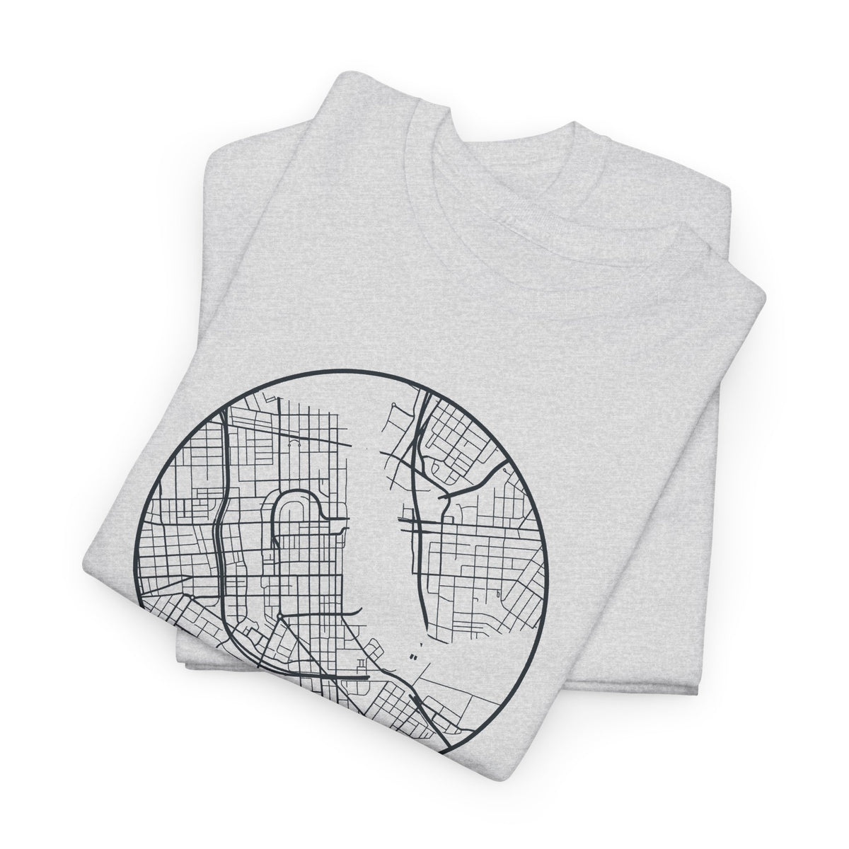 Nashville Street Map T-Shirt