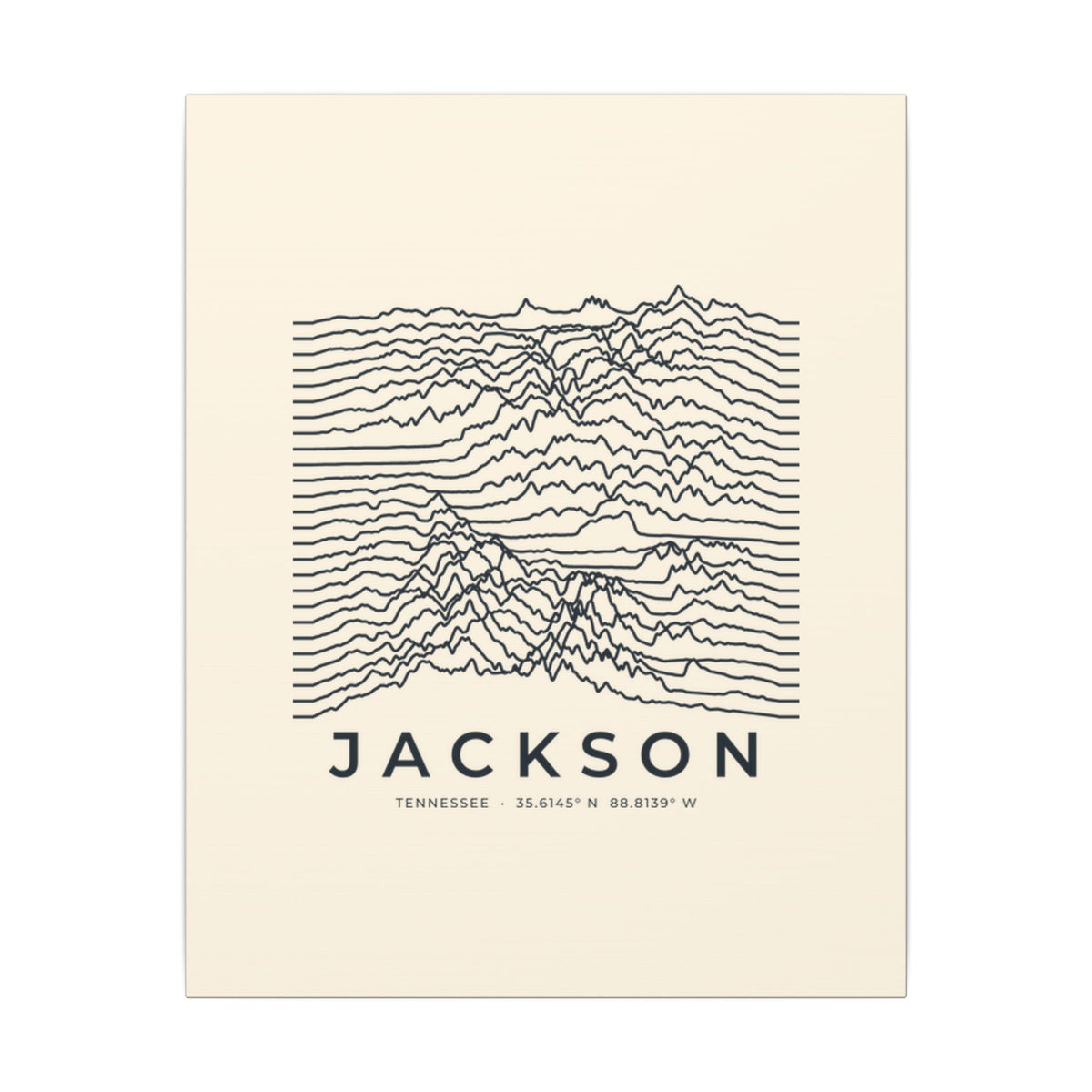 Jackson Ridgeline Canvas Print