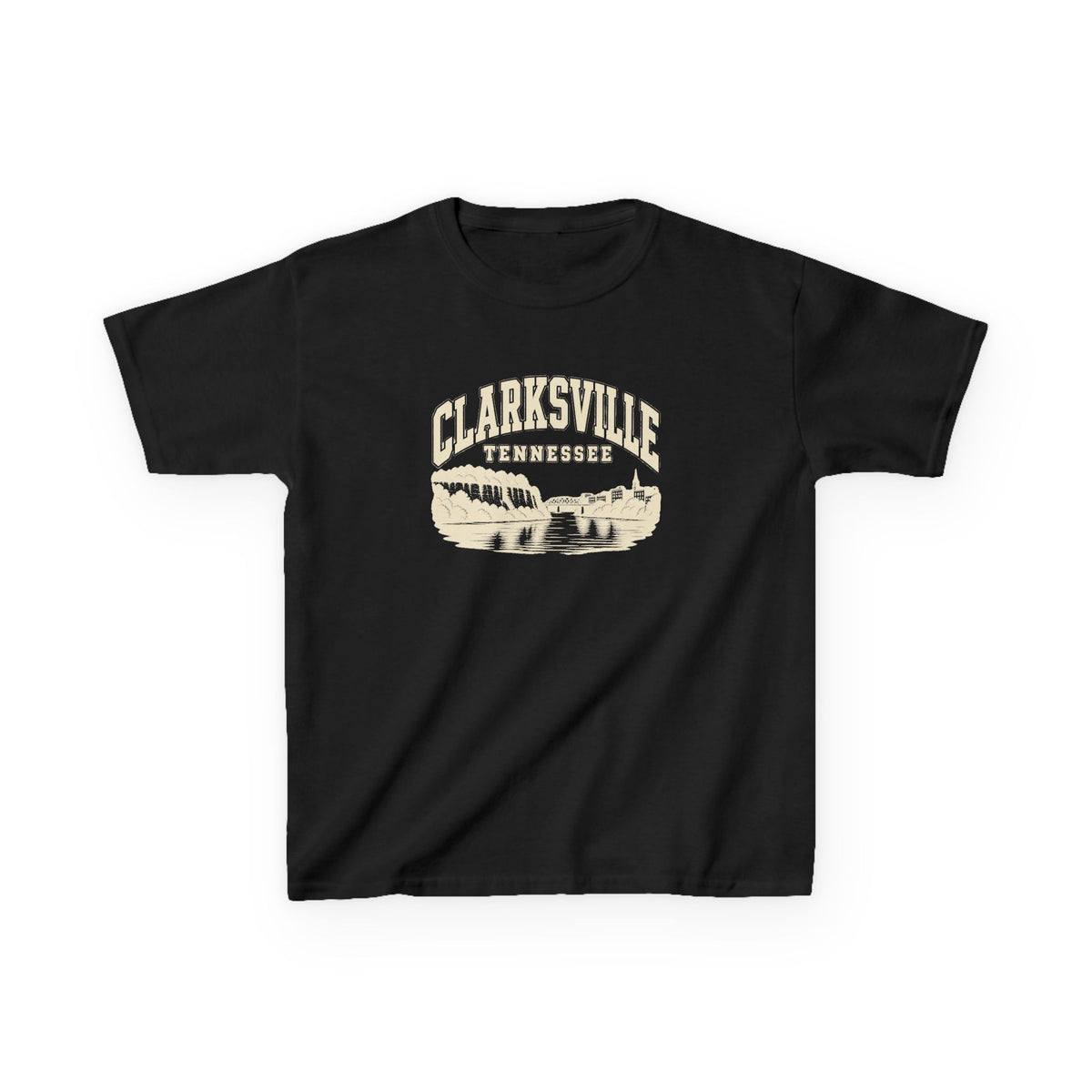 Clarksville Vintage Varsity Kids T-Shirt