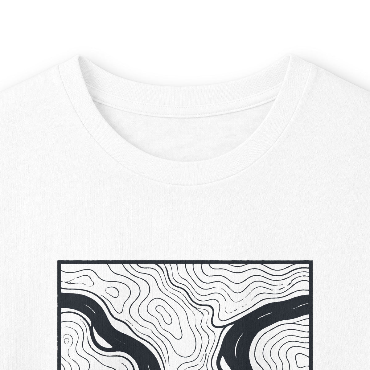 Knoxville Topo Map Long Sleeve T-Shirt