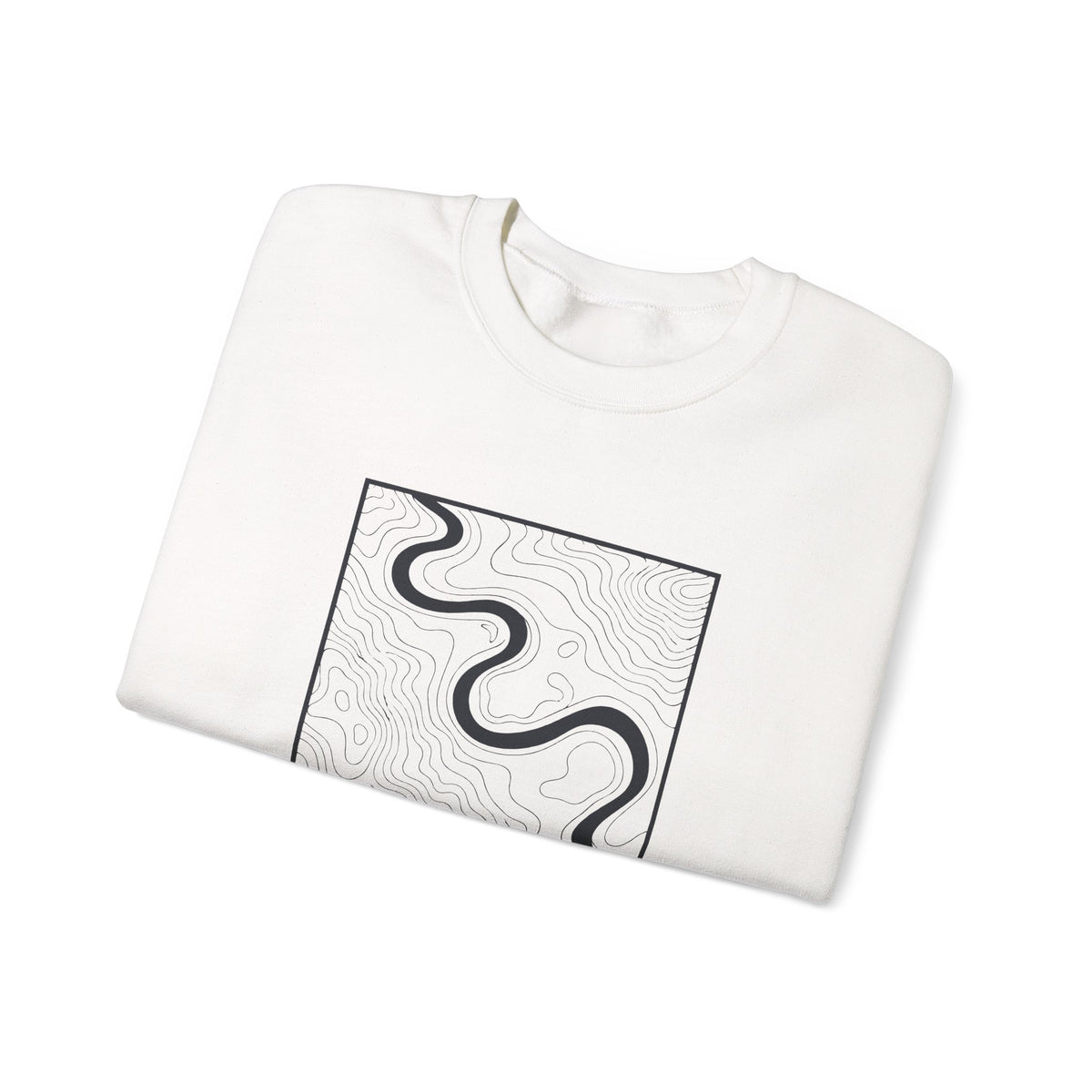 Jackson Topo Map Crewneck Sweatshirt
