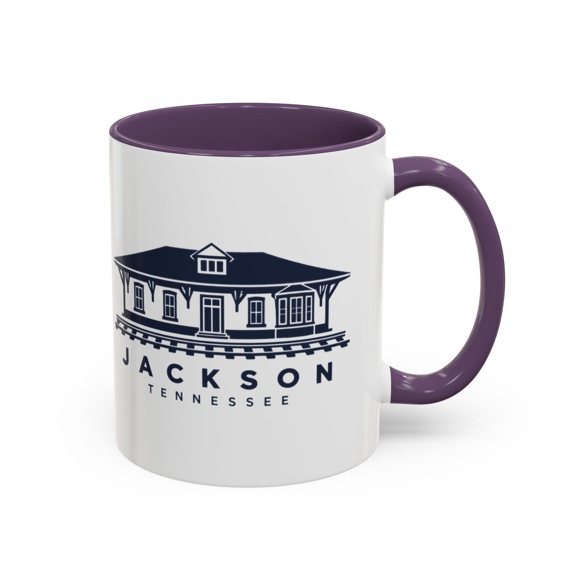 Jackson Train Depot Accent Mug