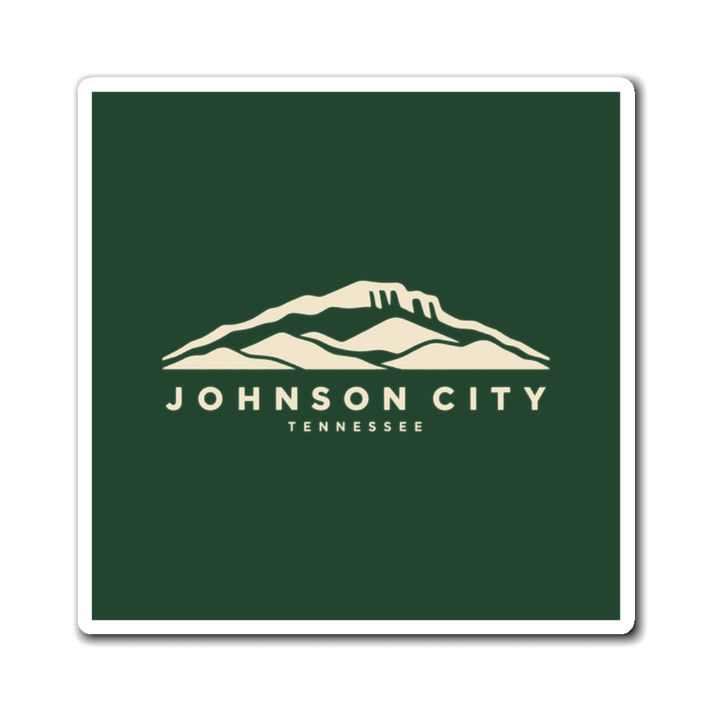 Johnson City Buffalo Mountain Magnet (Forest Green)