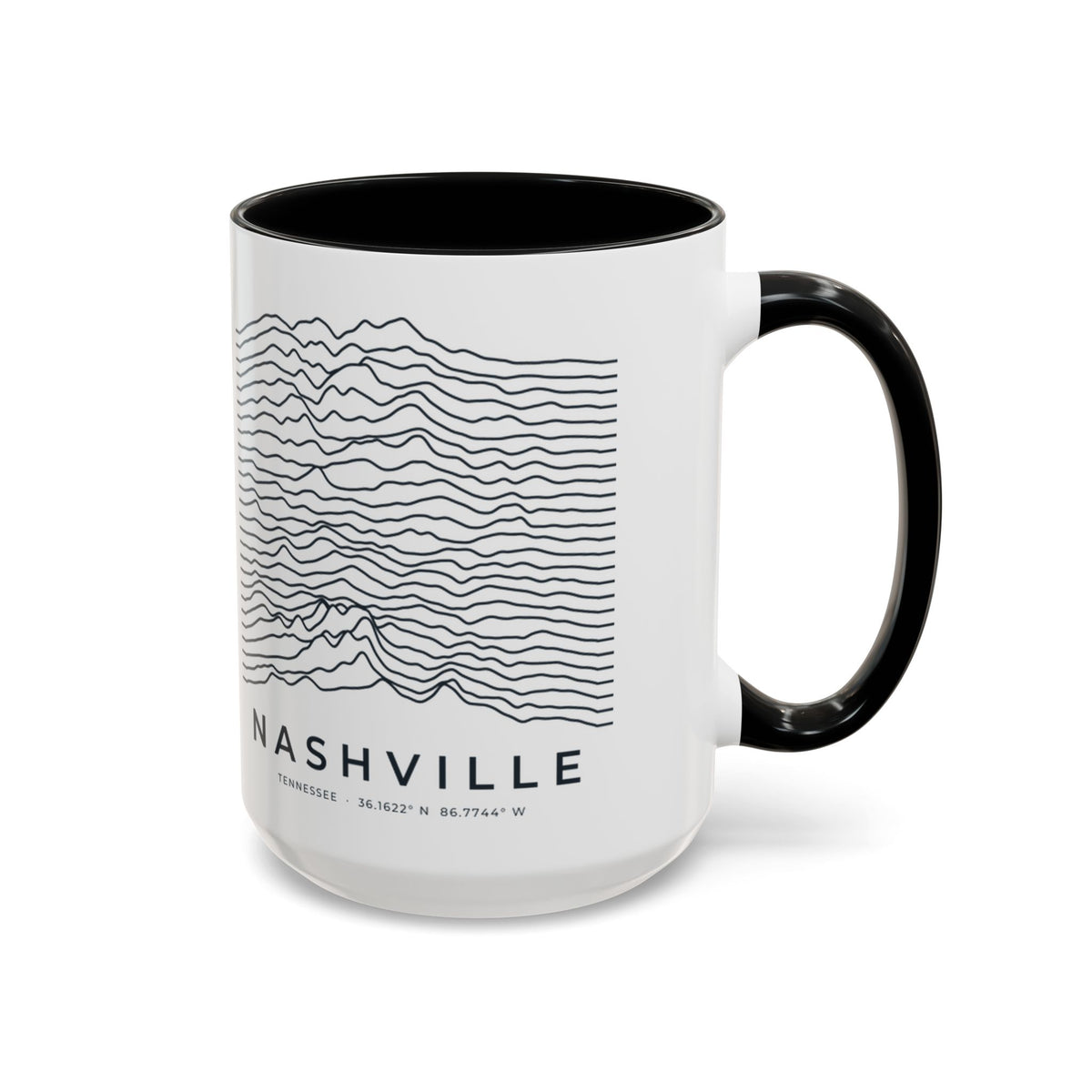 Nashville Ridgeline Accent Mug